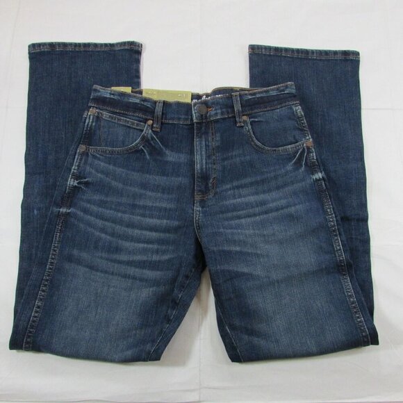 Wrangler Retro Men's Relaxed Fit Bootcut Dellwood Jeans 112338535 WRT20 - Picture 3 of 4